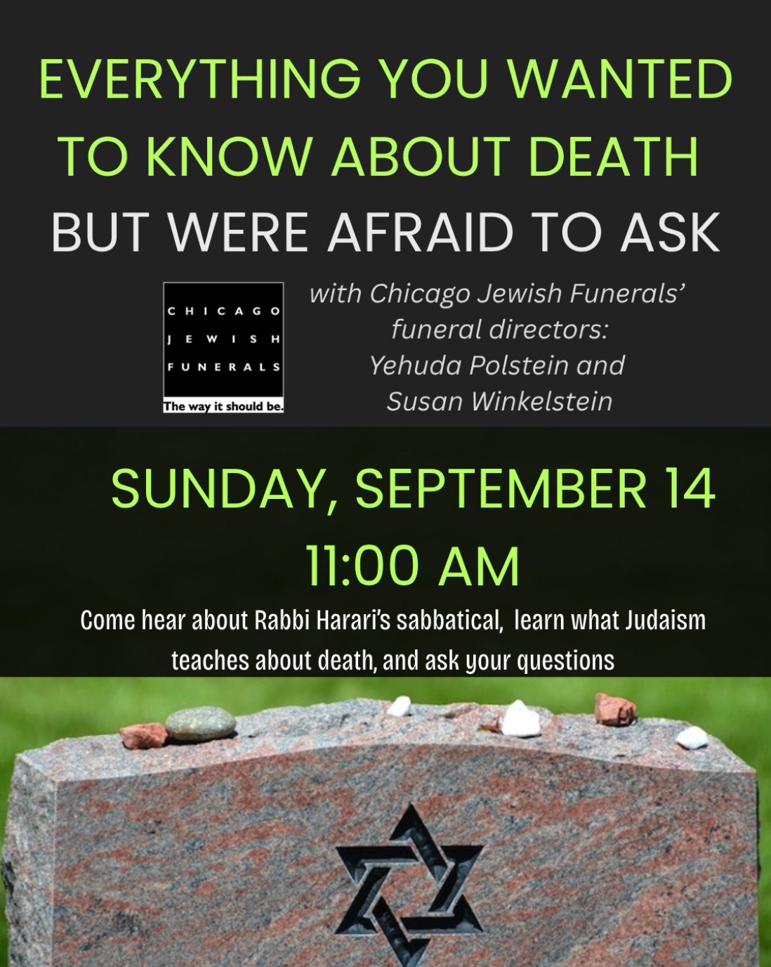 Everything You Wanted to Know About Death…